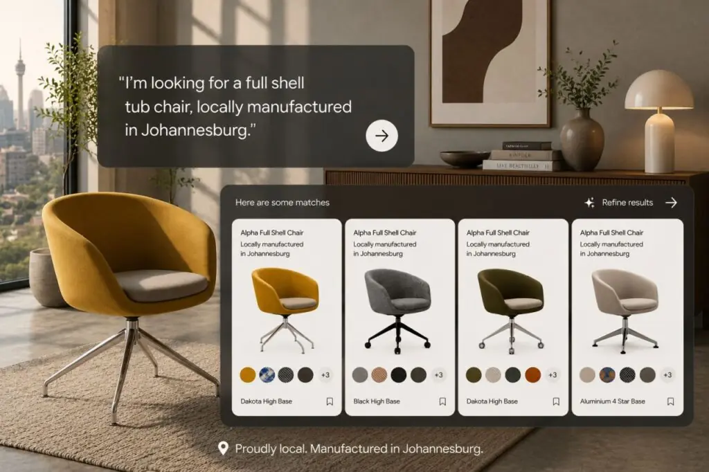 Ask Brian search results with product matches