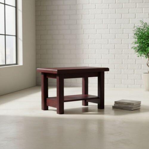 Side Table with Shelf