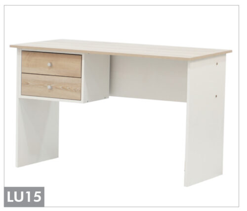 Lunar 2 Drawer Desk