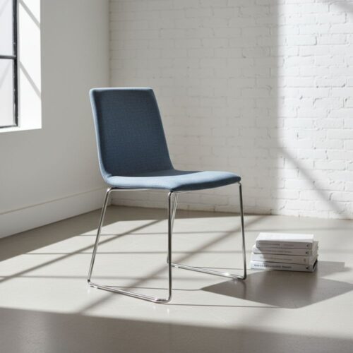 Modus Chair Sleigh Fully Upholstered