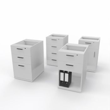 Desk Height Pedestals