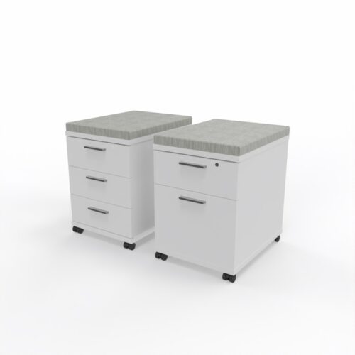 Mobile Pedestals with Cushion