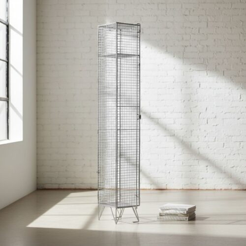 Single Wire Mesh Locker